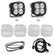 Ford XL Sport A-Pillar Light Kit - Ford 2021-2026 Bronco; 2022-2026 Bronco Raptor Spot Clear