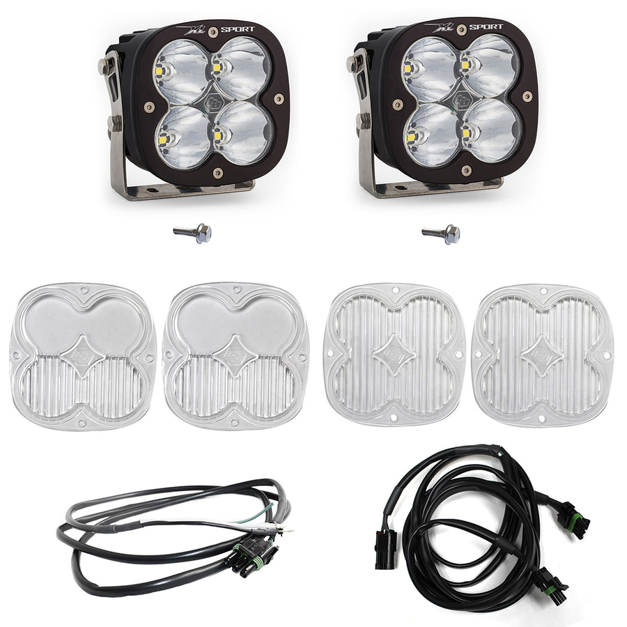 Ford XL Sport A-Pillar Light Kit - Ford 2021-2026 Bronco; 2022-2026 Bronco Raptor Spot Clear
