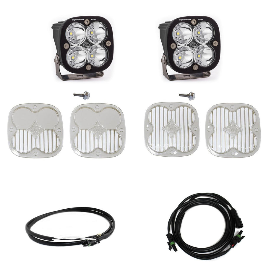 Ford Squadron Pro A-Pillar Light Kit - Ford 2021-2026 Bronco; 2022-2026 Bronco Raptor Spot Clear