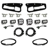 Ford Squadron Pro/Dual S2 Sport Steel Bumper Fog Pocket Light Kit - Ford 2021-2026 Bronco; 2022-2026 Bronco Raptor; NOTE: w/ OE Steel Bumper Multi-Pattern Clear