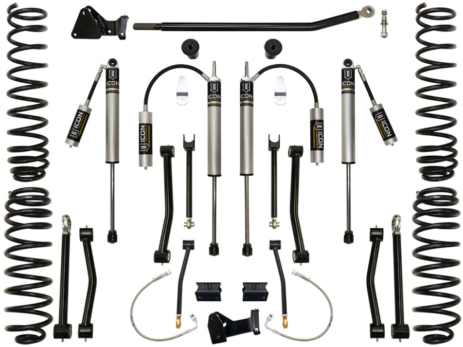 ICON 2007-18 Jeep JK Wrangler, 4.5" Lift, Stage 2 Suspension System for Jeep Wrangler JK