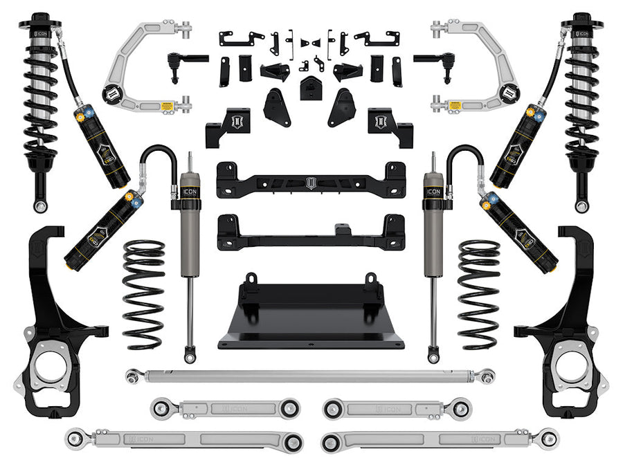 ICON 2022-2024 Toyota Tundra, 6" Lift, Stage 7 Suspension System, Billet, CDXS for Toyota Tundra