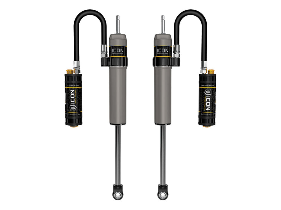 ICON 2024-2025 Toyota Land Cruiser 250 Series/2024-2026 Lexus GX550, 0-3” Lift, Rear, V.S. 2.5 Aluminum Series Shock Absorbers, Remote Reservoir w/ CDCV, Pair for Toyota Land Cruiser