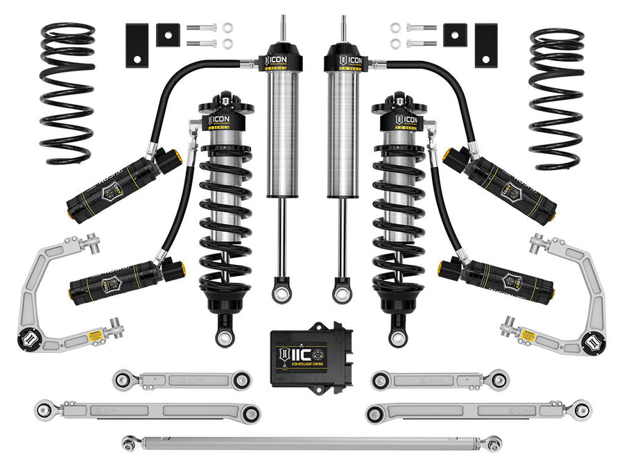 ICON 2023-2025 Toyota Sequoia, 3-4.25" Lift, Stage 4 3.0 Suspension System, Billet, TRD for Toyota Sequoia