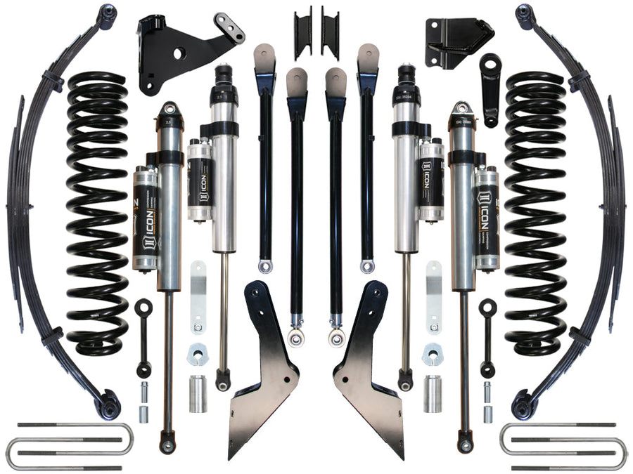 ICON 2008-2010 Ford F250/F350, 7" Lift, Stage 5 Suspension System for Ford Super Duty