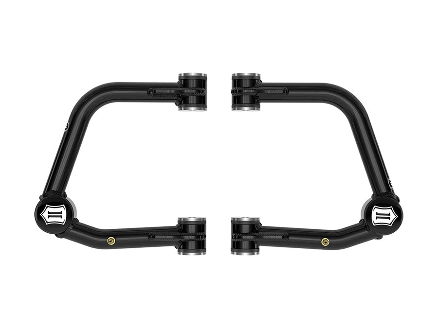 ICON 2024-2025 Toyota Tacoma/2024-2025 Toyota Land Cruiser 250 Series/2024-2026 Lexus GX550/2025-2026 Toyota 4Runner, Front, Tubular Upper Control Arms w/ Delta Joint Pro for Toyota Tacoma