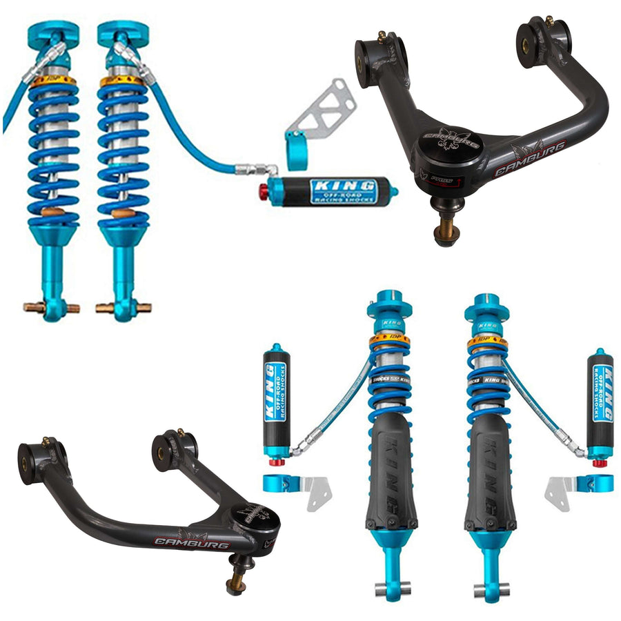 Camburg Engineering 2021-2025 Ford Bronco Excludes Raptor King 2.5 Lift Kit CAM-110221-UC for the Ford Raptor, Ford Bronco