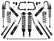 ICON 2022-2025 Toyota Tundra, 2-3.5" Lift, Stage 11, 2.5 Suspension System, Tubular, CDXS for Toyota Tundra