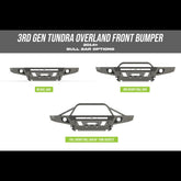 Tundra Overland Series Front Bumper / 2nd Gen / 2014-2021 for Toyota Tundra