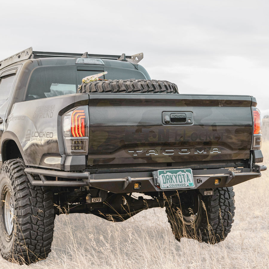 Tacoma Rock Runner High Clearance  Rear Bumper / 3rd Gen / 2016-2023 for Toyota Tacoma