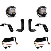 Jeep JL/JT LP4 Pro Bumper Light Kit - Jeep 2020-2026 Gladiator; 2018-2026 Wrangler JL; NOTE: w/ OE Plastic Bumper Driving/Combo Clear