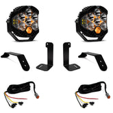 Jeep JL/JT LP6 Pro Bumper Light Kit - Jeep 2020-2026 Gladiator; 2018-2026 Wrangler JL; NOTE: w/ OE Plastic Bumper Driving/Combo Clear