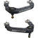 Camburg Engineering 2WD/4WD 2021-2025 Ford F-150 Excludes Raptor Gray KINETIK Series Control Arm Kit CAM-110211-GRY for the Ford F-150, Ford Raptor