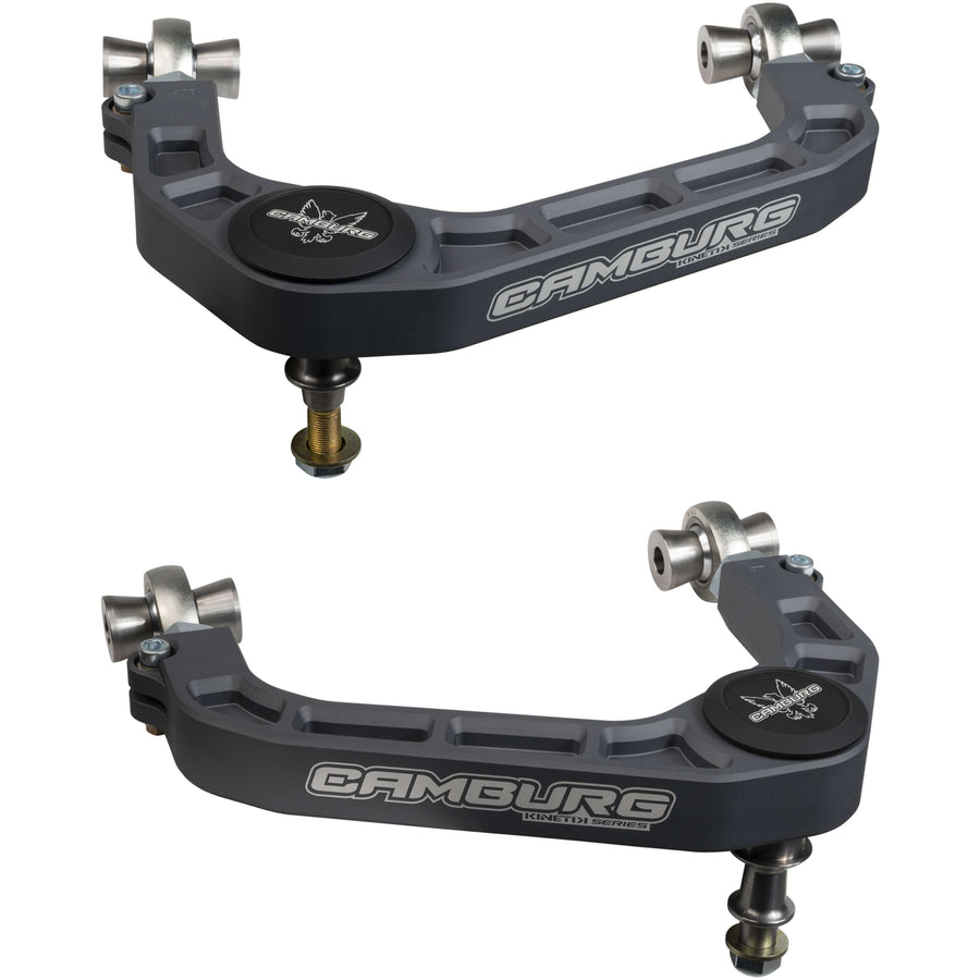 Camburg Engineering 2WD/4WD 2021-2025 Ford F-150 Excludes Raptor Gray KINETIK Series Control Arm Kit CAM-110211-GRY for the Ford F-150, Ford Raptor