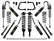 ICON 2022-2025 Toyota Tundra, 2-3.5" Lift, Stage 11 (TRD), 2.5 Suspension System, Tubular, CDXS for Toyota Tundra