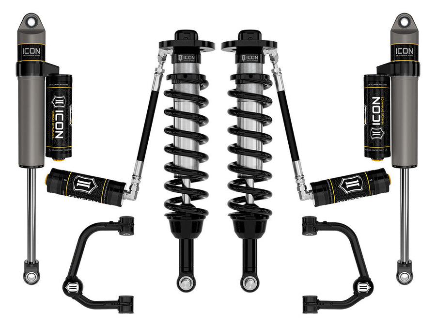 ICON 2021-2025 Ford F-150 4WD, 2.75-3.5" Lift, Stage 3 Suspension System, Tubular for Ford F-150