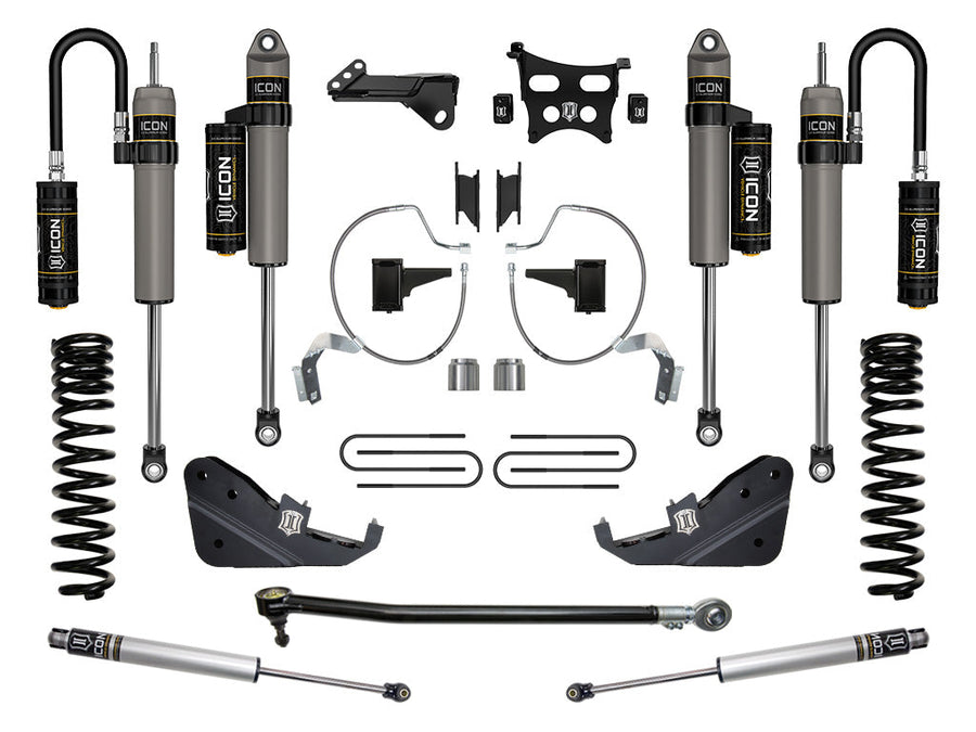 ICON 2023-2025 Ford F-250/F-350 Super Duty 4WD, Gas, 4.5" Lift, Stage 4 Suspension System for Ford Super Duty