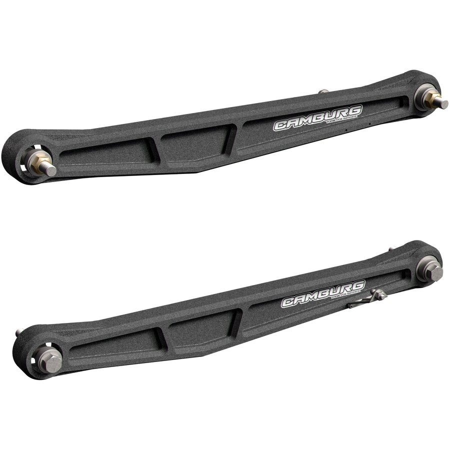 Camburg Engineering 2024-2025 Ford Ranger Raptor KINETIK Series Rear Billet Trailing Arm Kit - Grey for the Ford Raptor, Ford Ranger