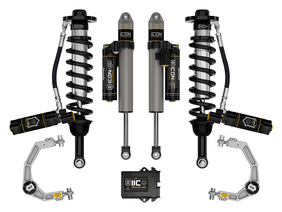 ICON 2021-2025 Ford F-150 Tremor, 2.5-3" Lift, Stage 5 Suspension System, Billet for Ford F-150