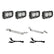 S2 Sport OEM Fog Light Replacement Kit - 2025-2026 Toyota 4Runner, Non-TRD Pro