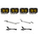 S2 SAE OEM Fog Light Replacement Kit - 2025-2026 Toyota 4Runner, Non-TRD Pro