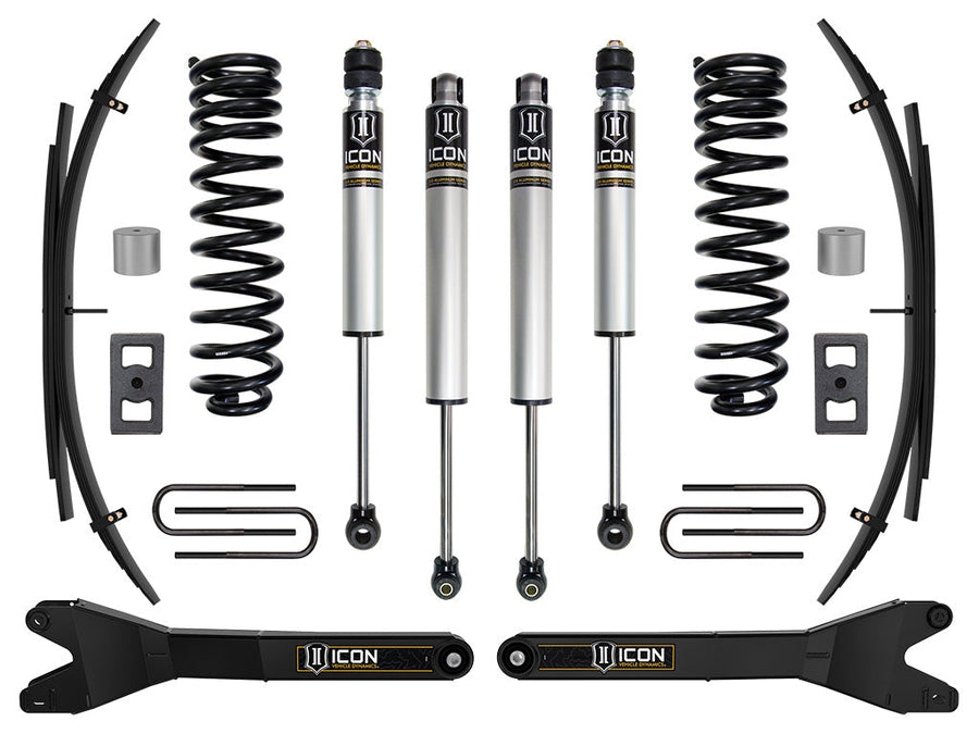 ICON 2023-2025 Ford F-250/F-350 Super Duty 4WD, Gas, 2.5" Lift, Stage 1 Suspension System w/ Radius Arms and Expansion Packs for Ford Super Duty