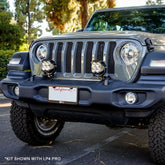 Jeep JL/JT LP6 Pro Bumper Light Kit - Jeep 2020-2026 Gladiator; 2018-2026 Wrangler JL; NOTE: w/ OE Plastic Bumper