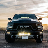 RAM S8 20 Inch Bumper Light Bar Kit - RAM 2019-24 1500 NOTE: Rebel
