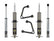 ICON 2019-2026 Chevrolet Silverado 1500/GMC Sierra 1500, 2.375-3.75" Lift, Stage 2 EXP Suspension System, Tubular for Chevrolet Silverado