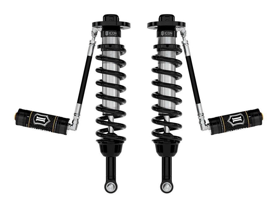 ICON 2021-2025 Ford F-150 4WD, 2.75-3.5" Lift, Front, V.S. 2.5 Series Coilovers, Remote Reservoir, Pair for Ford F-150