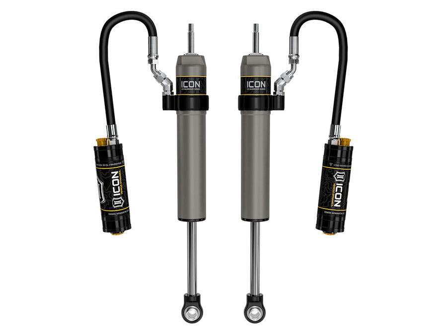 ICON 2025-2026 Toyota 4Runner, 0-3” Lift, Rear, V.S. 2.5 Aluminum Series Shock Absorbers, Remote Reservoir w/ CDCV, Pair for Toyota 4Runner