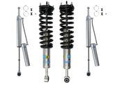 Bilstein 6112 Strut & Spring Assembled + Rear 5160 Reservoir Shocks Set for 2007-2021 Toyota Tundra 4WD All Specs for Toyota Tundra