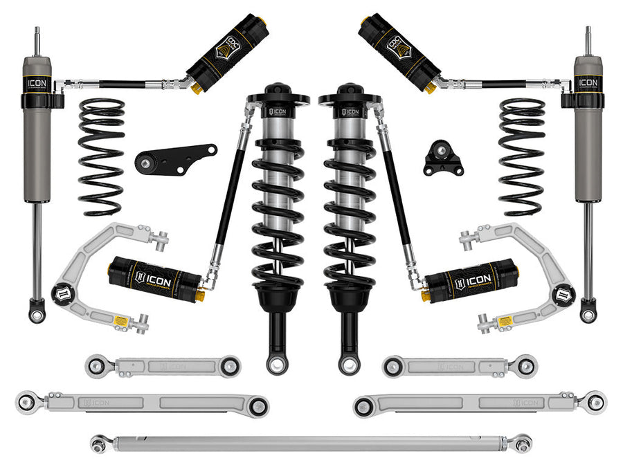ICON 2025-2026 Toyota 4Runner 4WD, 1.25-3" Lift, Stage 10 Suspension System, Billet for Toyota 4Runner