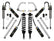 ICON 2022-2025 Toyota Tundra, 1.25-3.5" Lift, Stage 10, 2.5 Suspension System, Billet, CDXS for Toyota Tundra