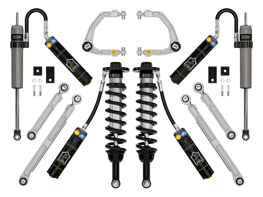 ICON 2022-2025 Toyota Tundra, 1.25-3.5" Lift, Stage 10, 2.5 Suspension System, Billet, CDXS for Toyota Tundra