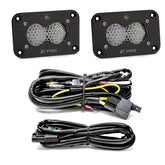 S2 Pro Black Flush Mount LED Light Pod Reverse Kit