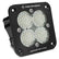 Squadron Pro Black Flush Mount LED Auxiliary Light Pod