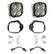 Mercedes Squadron Pro Fog Pocket Light Kit - Mercedes-Benz 2019-2026 Sprinter 1500/2500/3500 Wide Cornering Clear