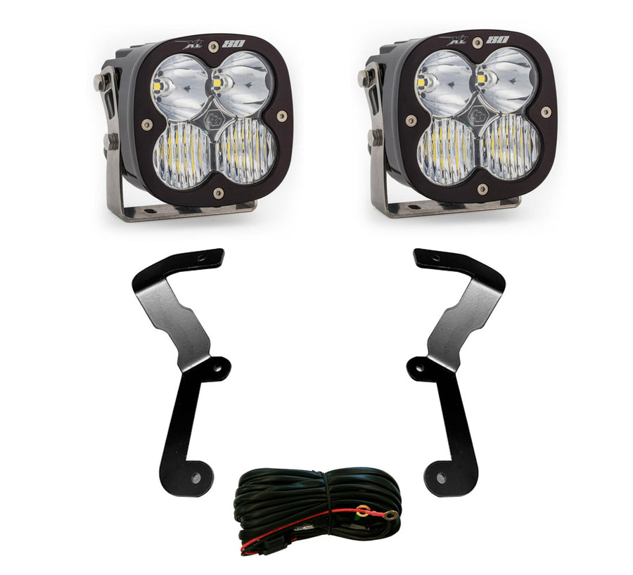 GMC XL80 A-Pillar Light Kit - GMC 2019-22 Sierra 1500 Driving/Combo Clear