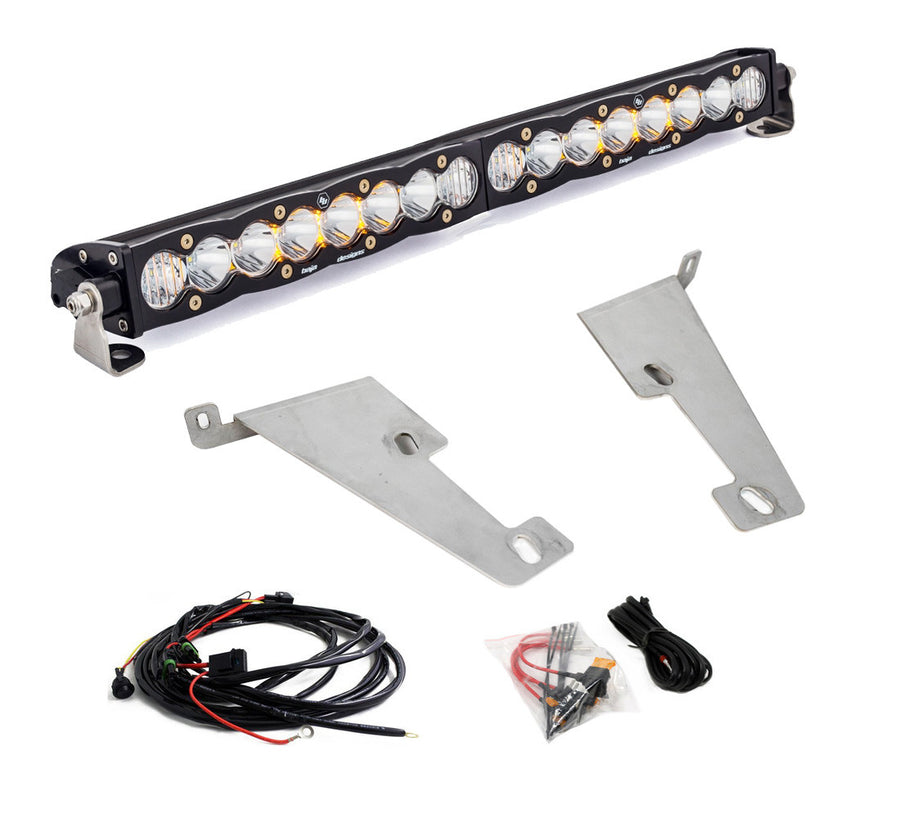 Toyota S8 20 Inch Behind Bumper Light Bar Kit - Toyota 2022-2026 Tundra Driving/Combo Clear