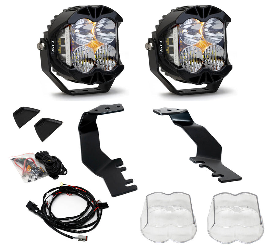 Toyota LP4 Pro A-Pillar Light Kit - Toyota 2022-2026 Tundra, 2023-2026 Sequoia Driving/Combo Clear