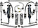 ICON 03-09 4Runner/FJ Cruiser 0-3.5" Lift, Stage 6 Suspension System, Billet UCA for Toyota 4Runner