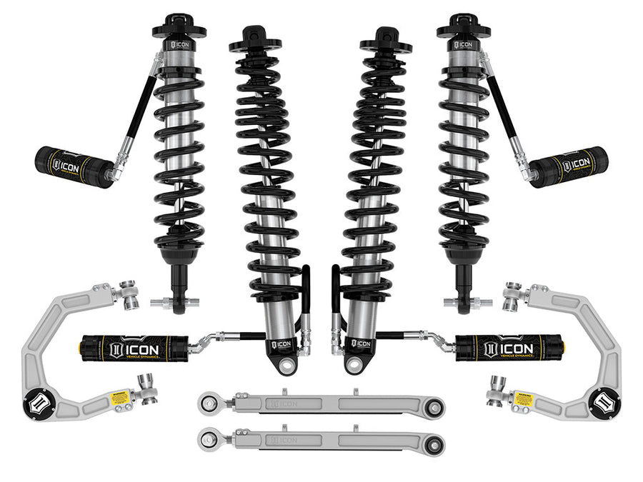ICON 2021-2026 Ford Bronco, Sasquatch, 2-3" Lift, Stage 5 Suspension System, Billet, Heavy Rate Rear Springs for Ford Bronco