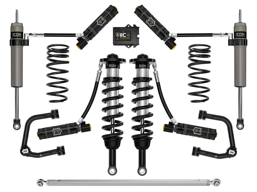ICON 2025-2026 Toyota 4Runner 2WD, 1.25-3" Lift, Stage 12 Suspension System, Tubular for Toyota 4Runner