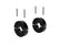 ICON Coilover Bump Stop Spacer Kit, 1" Shaft, 5/8" Tall for Universal