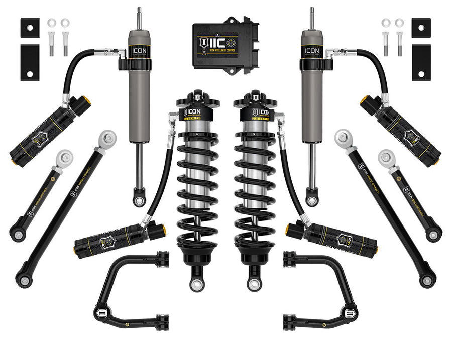 ICON 2022-2025 Toyota Tundra, 2-3.25" Lift, Stage 4, 3.0 Suspension System, Tubular for Toyota Tundra