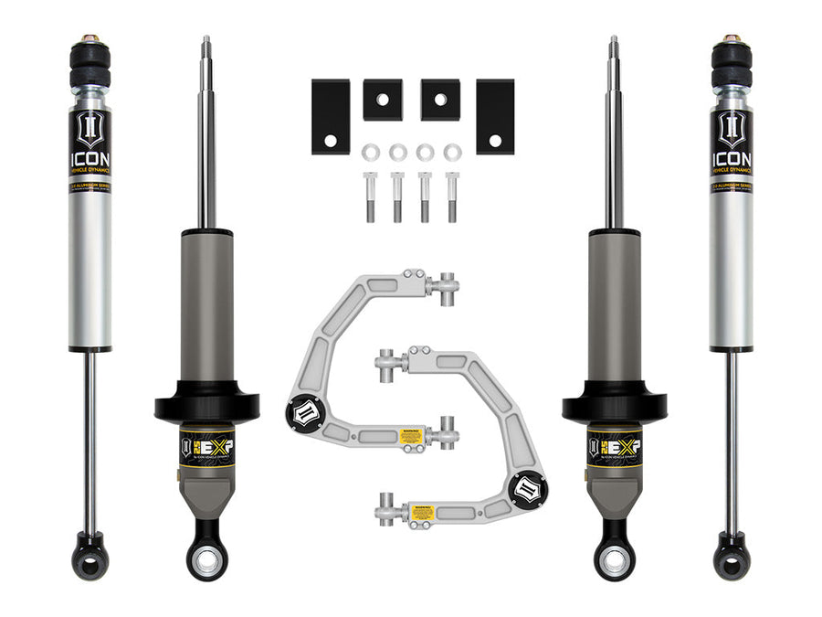 ICON 2022-2025 Toyota Tundra, 0-3" Lift, Stage 2, 2.5 EXP Suspension System, Billet for Toyota Tundra