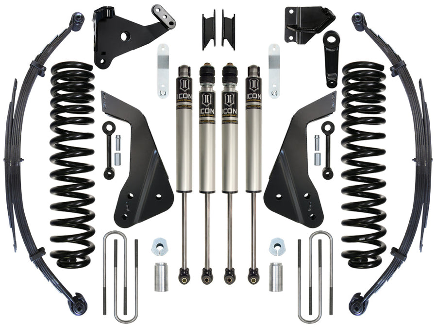 ICON 2008-2010 Ford F250/F350, 7" Lift, Stage 2 Suspension System for Ford Super Duty