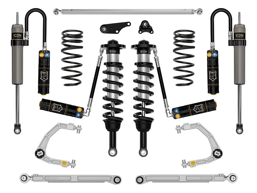 ICON 2024-2025 Toyota Land Cruiser 250 Series, 1.25-3" Lift, Stage 8 Suspension System, CDXS, Billet for Toyota Land Cruiser