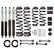 Bilstein 5100 Lift Kit for 2018-2024 Jeep Wrangler JL w/1.5" lift for Jeep Wrangler JL